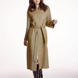 ALBA CONDE Abrigo Largo Amarillo - Imagen 2