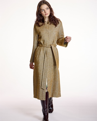 ALBA CONDE Abrigo Largo Amarillo - Imagen 2