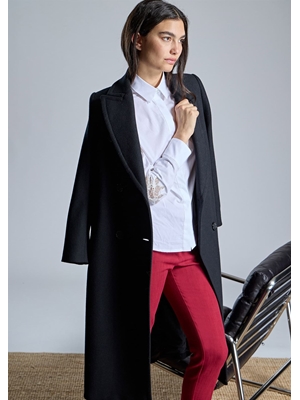ALBA CONDE Blusa Blanca con Bordado en Mangas - Imagen 2