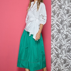 ALBA CONDE Blusa Blanca - Imagen 1