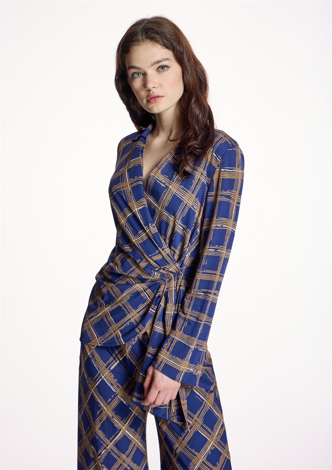 ALBA CONDE Blusa Cruzada de Punto - Imagen 1