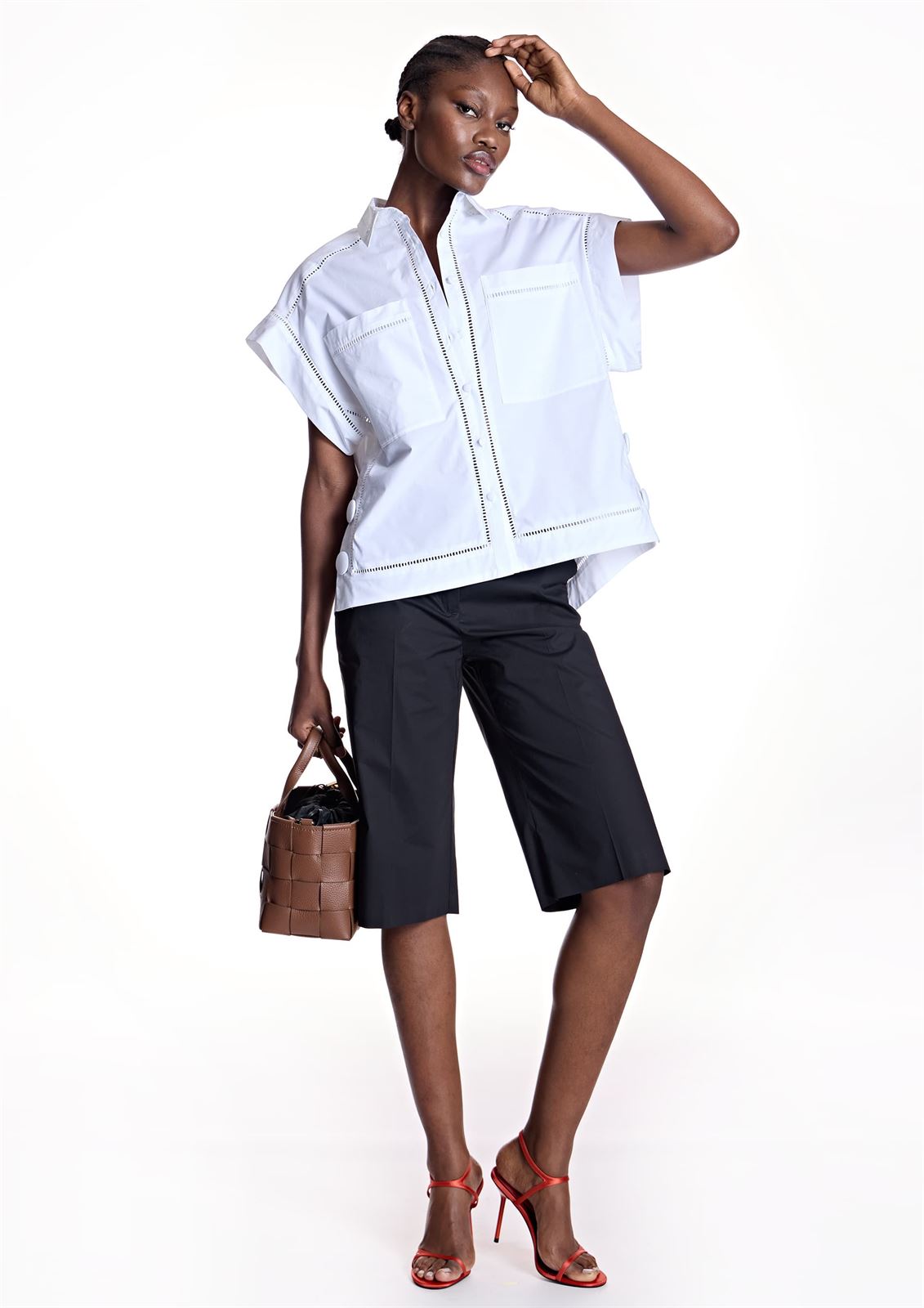 ALBA CONDE Blusa de Corte Holgado - Imagen 1