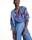 ALBA CONDE Blusa Denim Bordada - Imagen 1