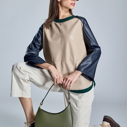 ALBA CONDE Blusa Efecto Piel - Imagen 1