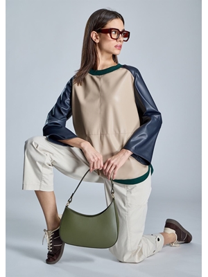 ALBA CONDE Blusa Efecto Piel - Imagen 1