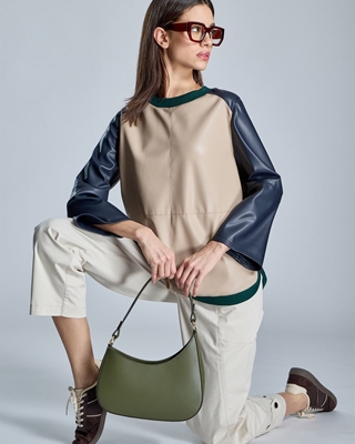 ALBA CONDE Blusa Efecto Piel - Imagen 1