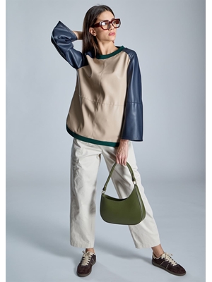ALBA CONDE Blusa Efecto Piel - Imagen 2