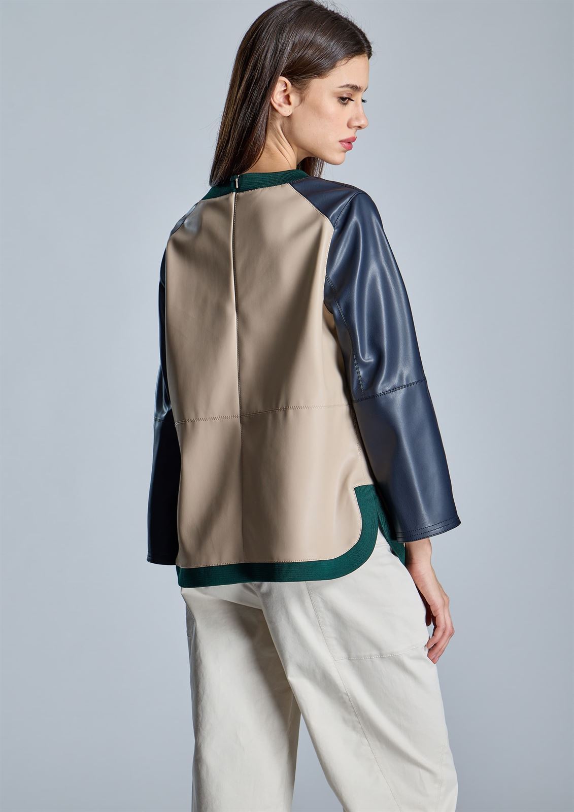 ALBA CONDE Blusa Efecto Piel - Imagen 4