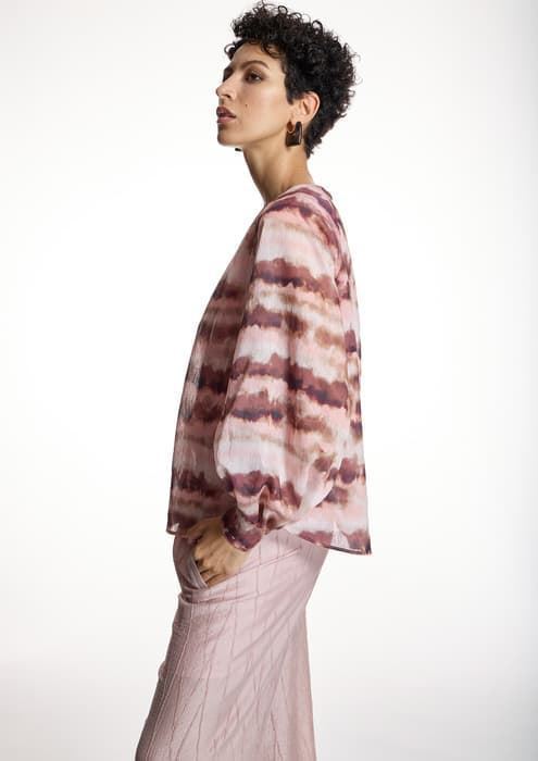 ALBA CONDE Blusa Estampada Acuarela - Imagen 4