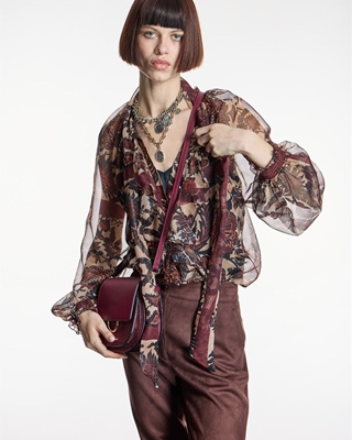 ALBA CONDE Blusa Estampada Boho - Imagen 1