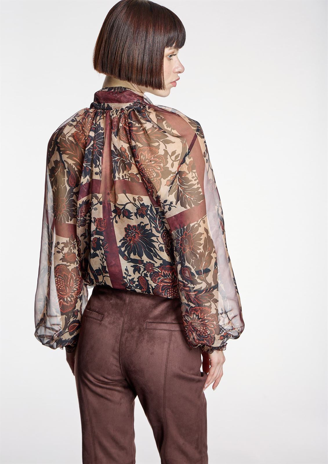ALBA CONDE Blusa Estampada Boho - Imagen 4