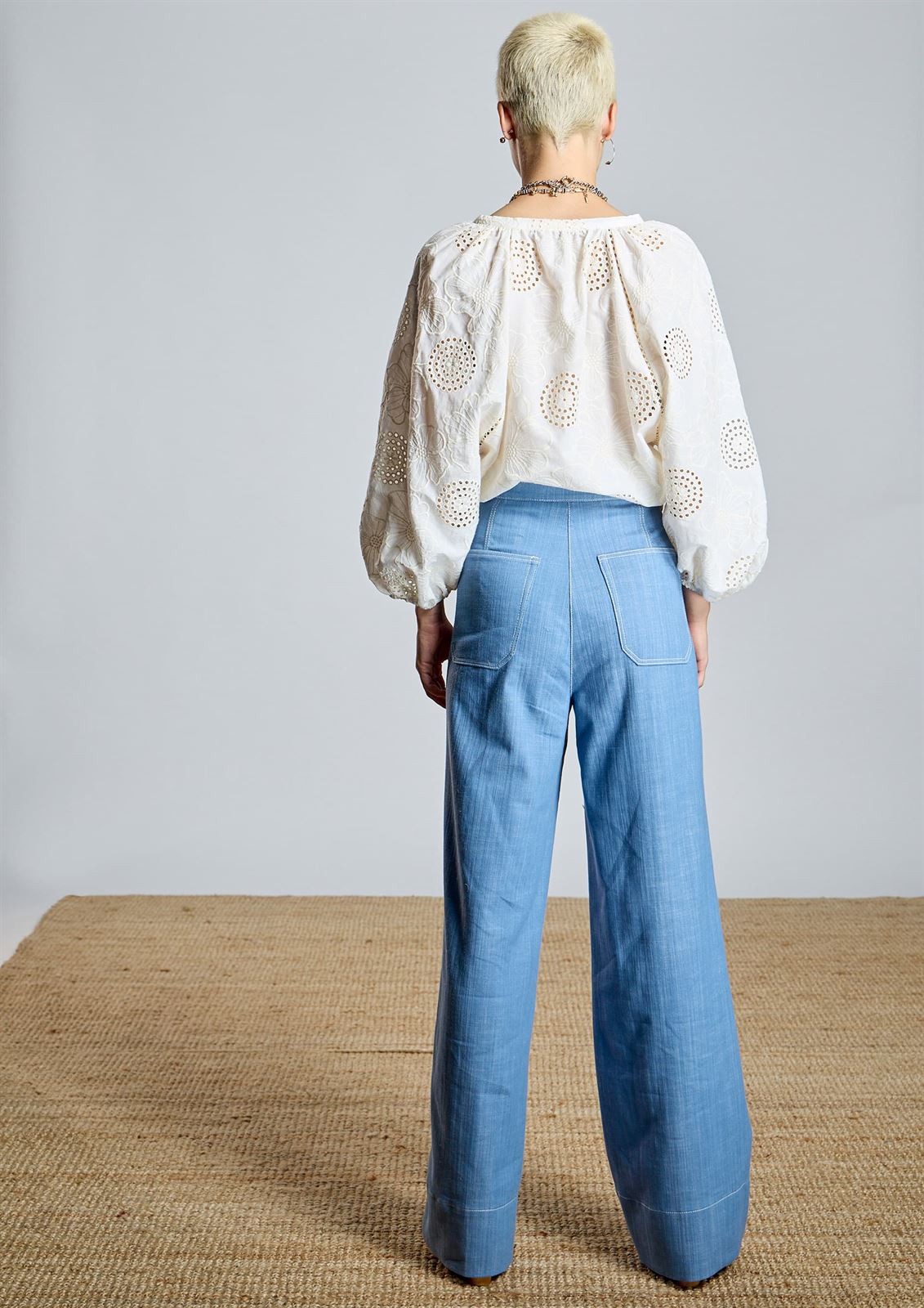 ALBA CONDE Blusa Estilo Bohemio - Imagen 4