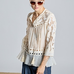 ALBA CONDE Blusa estilo Boho - Imagen 1