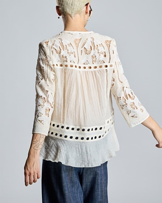 ALBA CONDE Blusa estilo Boho - Imagen 2