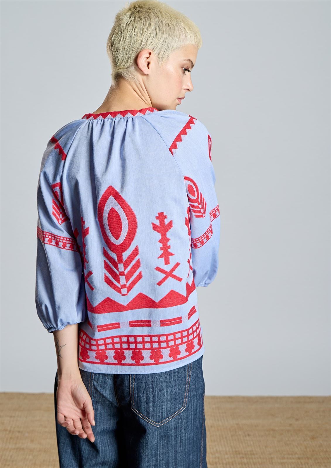 ALBA CONDE Blusa Étnica - Imagen 2