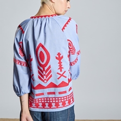 ALBA CONDE Blusa Étnica - Imagen 2