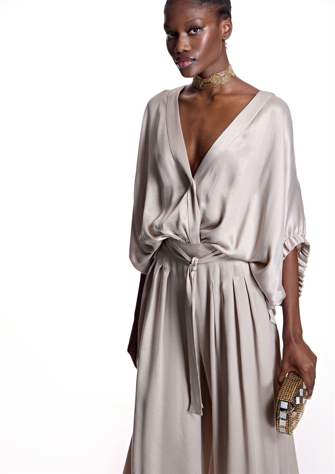 ALBA CONDE Blusa Fluída Satinada - Imagen 2