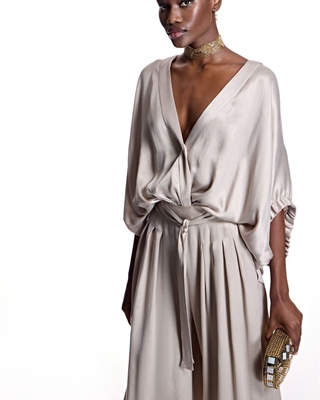 ALBA CONDE Blusa Fluída Satinada - Imagen 2