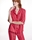 ALBA CONDE Blusa Roja de Rayas - Imagen 1