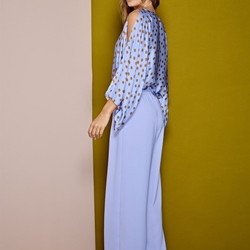 ALBA CONDE Blusa Satinada Lunares - Imagen 2