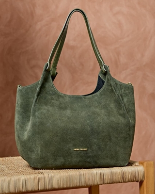 ALBA CONDE Bolso ADELE Kaki - Imagen 2