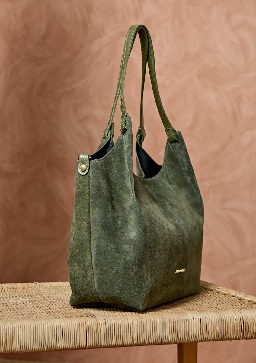 ALBA CONDE Bolso ADELE Kaki - Imagen 3