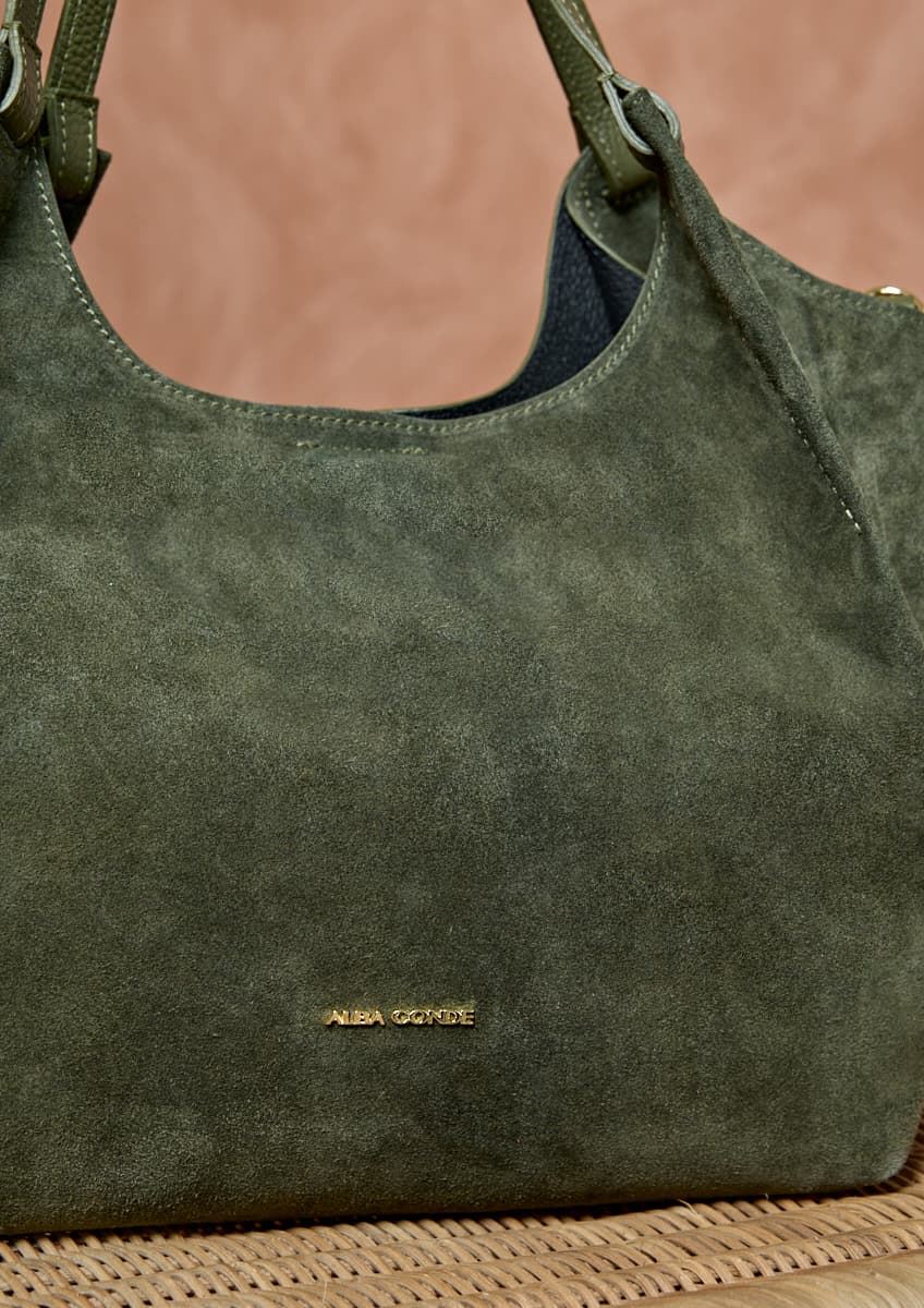 ALBA CONDE Bolso ADELE Kaki - Imagen 4