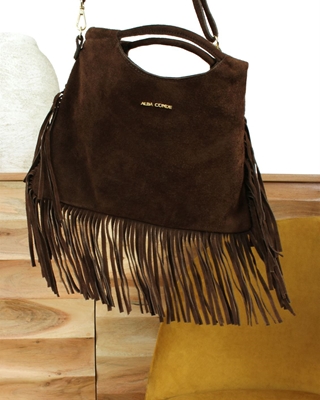 ALBA CONDE Bolso Allegra Marrón - Imagen 1