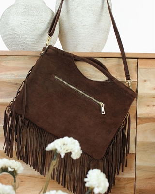 ALBA CONDE Bolso Allegra Marrón - Imagen 2