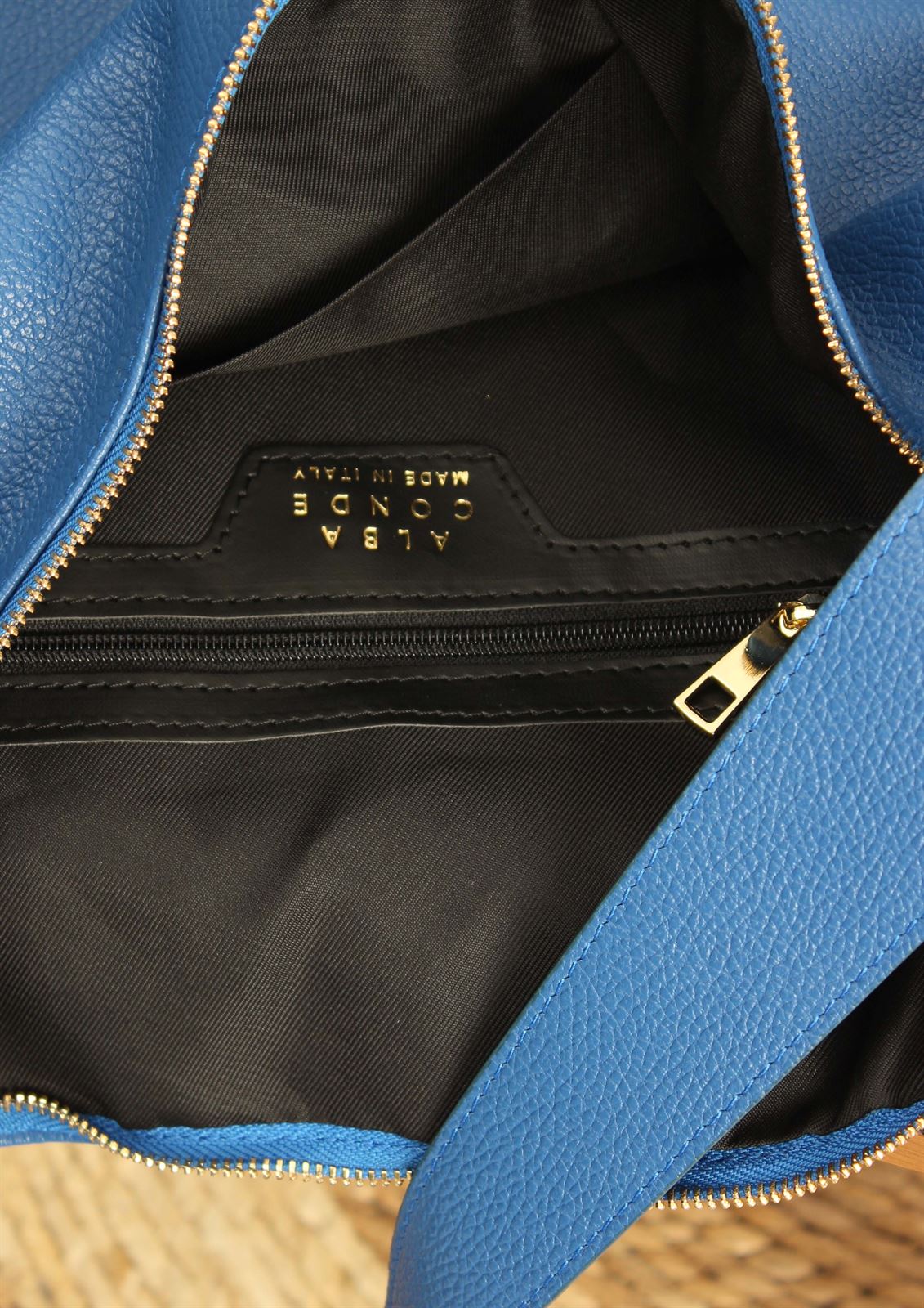 ALBA CONDE Bolso Capri Azul - Imagen 4