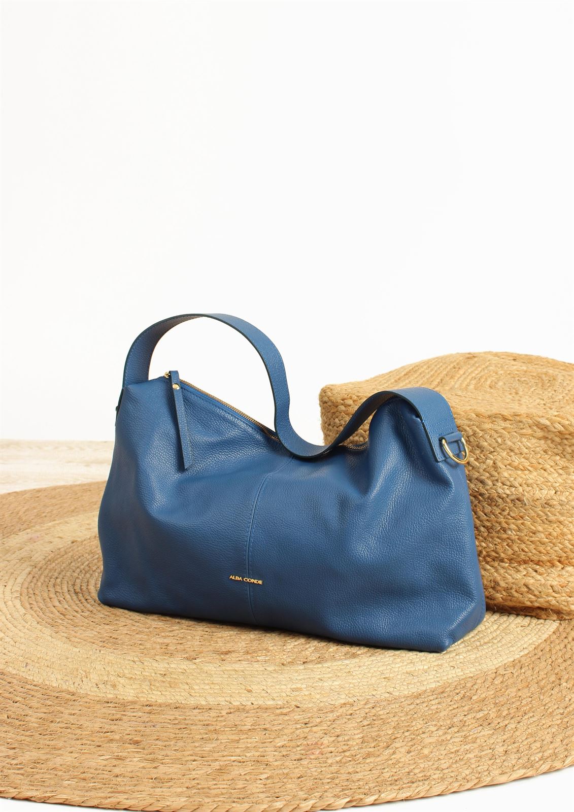 ALBA CONDE Bolso Capri Azul - Imagen 5