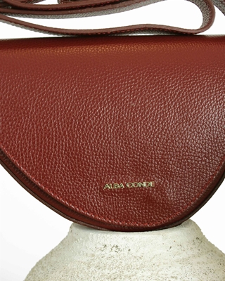 ALBA CONDE Bolso Cleo Burdeos - Imagen 1