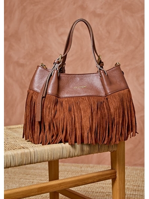 ALBA CONDE Bolso INDIA Camel - Imagen 1