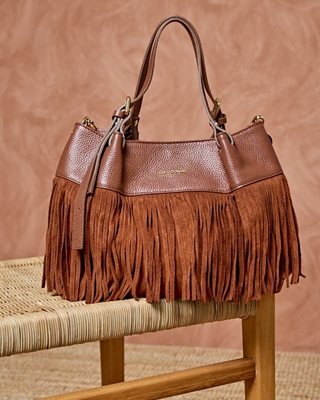 ALBA CONDE Bolso INDIA Camel - Imagen 1