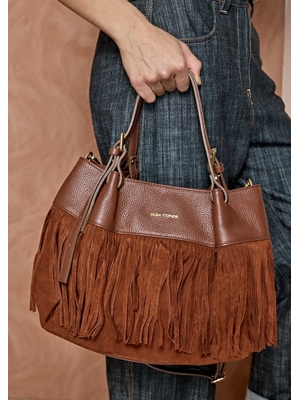 ALBA CONDE Bolso INDIA Camel - Imagen 2