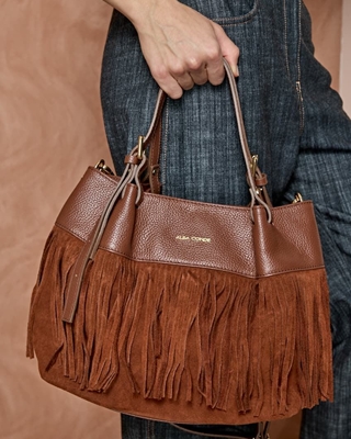 ALBA CONDE Bolso INDIA Camel - Imagen 2