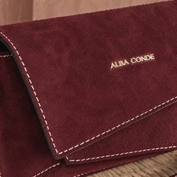 ALBA CONDE Bolso Lía Burdeos - Imagen 2