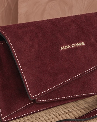 ALBA CONDE Bolso Lía Burdeos - Imagen 2