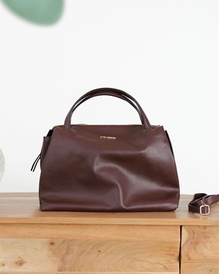 ALBA CONDE Bolso Valeria Berenjena - Imagen 1