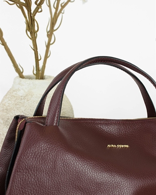 ALBA CONDE Bolso Valeria Berenjena - Imagen 2