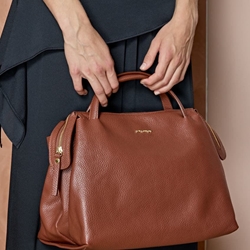 ALBA CONDE Bolso VALERIA Marrón - Imagen 2
