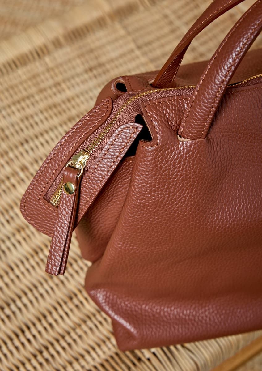 ALBA CONDE Bolso VALERIA Marrón - Imagen 4