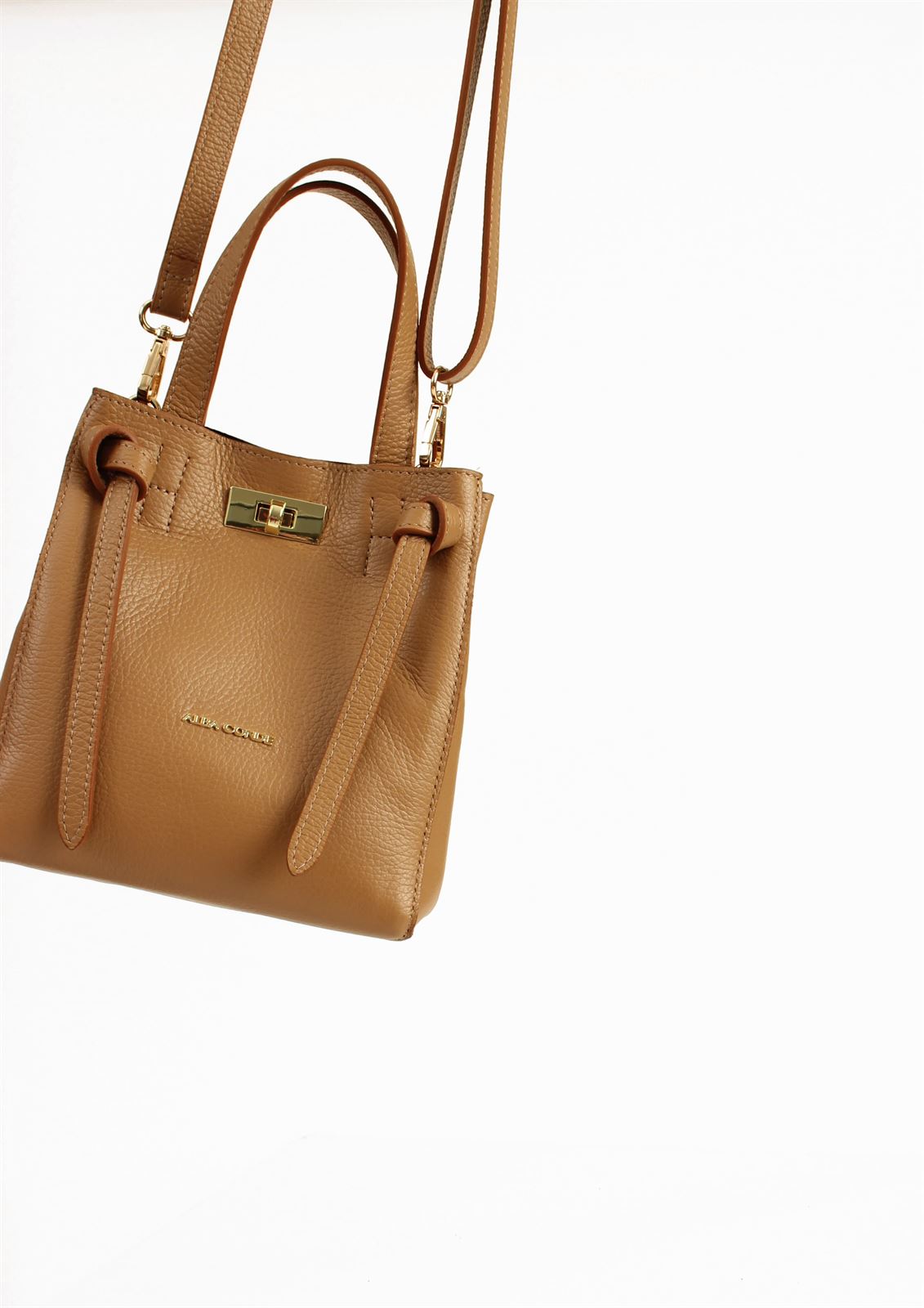 ALBA CONDE Bolso Verona Camel - Imagen 6