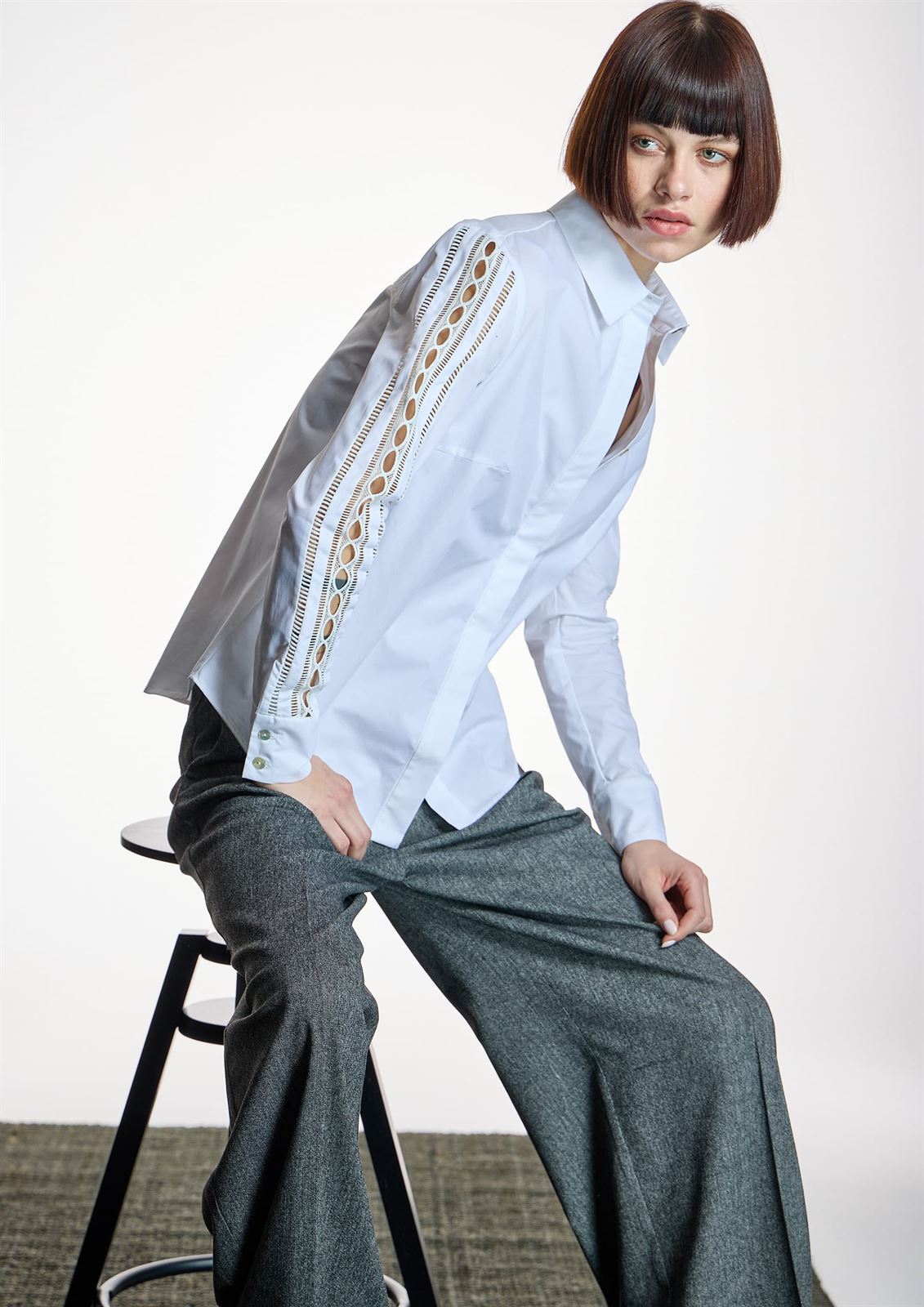 ALBA CONDE Camisa Manga Calada - Imagen 5