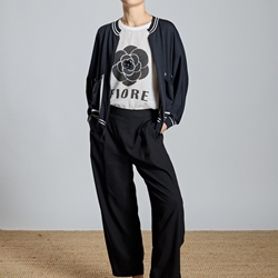 ALBA CONDE Camiseta Blanca Fiore - Imagen 2