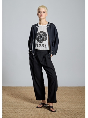 ALBA CONDE Camiseta Blanca Fiore - Imagen 2