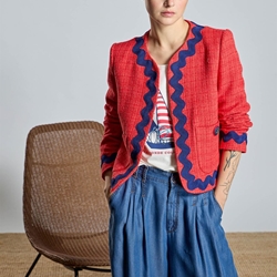 ALBA CONDE Camiseta Cruda Regata - Imagen 1