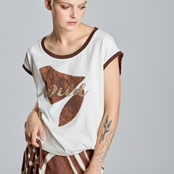 ALBA CONDE Camiseta Cruda Will - Imagen 2