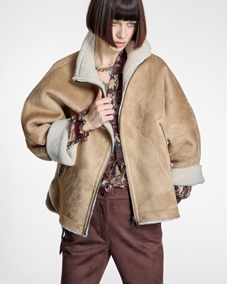 ALBA CONDE Cazadora Reversible Doble Faz - Imagen 1