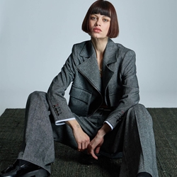 ALBA CONDE Chaqueta Corta Gris - Imagen 1